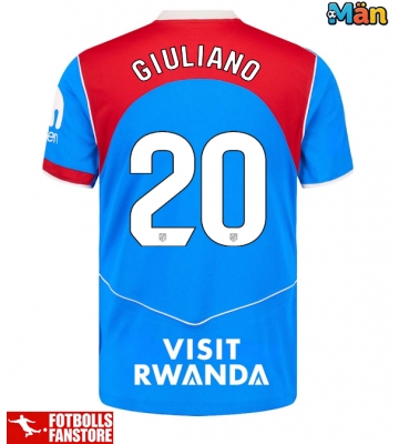 Atletico Madrid Giuliano Simeone #20 Tredje Tröja 2025-26 Kortärmad